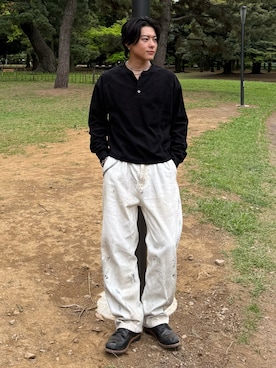 岡本幸大さん（メンズ・172cm）の春コーディネート