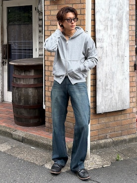 岡本幸大さん（メンズ・172cm）の秋コーディネート