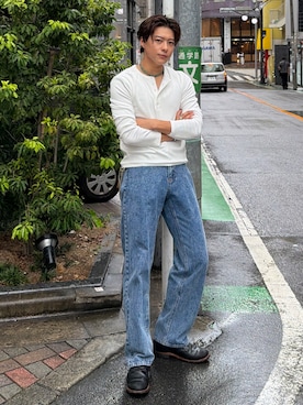 岡本幸大さん(メンズ・172cm)の秋コーディネート