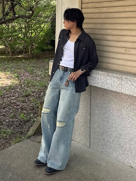 岡本幸大さん（メンズ・172cm）の春コーディネート