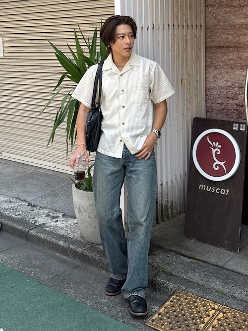 RRL ハンドバーニッシュド　レザーベルト　28 ハンドバーニッシュド レザー ベルト（ベルト）｜RRL（ダブル アール