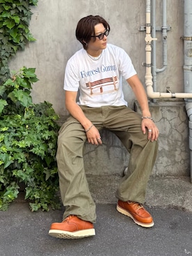 岡本幸大さん（メンズ・172cm）の夏コーディネート