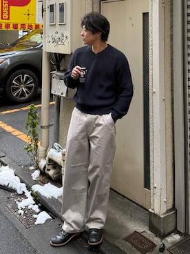 岡本幸大さん(メンズ・172cm)の春コーディネート