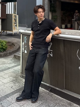 岡本幸大さん(メンズ・172cm)の夏コーディネート