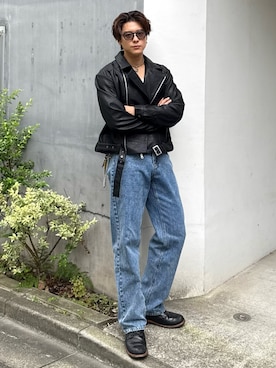 岡本幸大さん(メンズ・172cm)の秋コーディネート