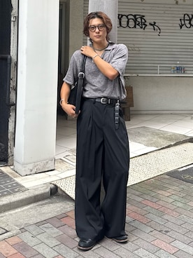 岡本幸大さん（メンズ・172cm）の夏コーディネート