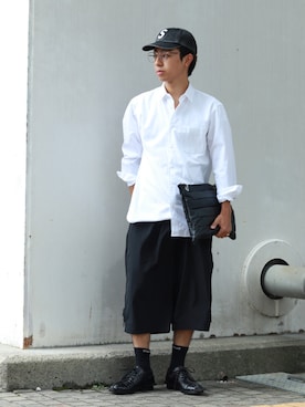「アイテム（ソックス/靴下）」を使った、rikuさん（メンズ・164cm・20代）の秋コーディネート