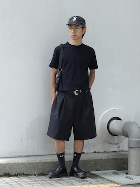 「アイテム（ソックス/靴下）」を使った、rikuさん（メンズ・164cm・20代）の夏コーディネート