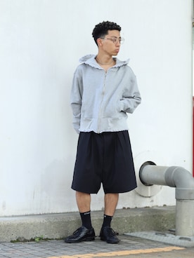 「アイテム（レッグウェア）」を使った、rikuさん（メンズ・164cm）の秋コーディネート