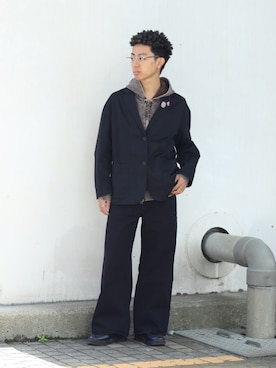 「JOURNAL STANDARD（ジャーナルスタンダード）のアイテム」を使った、rikuさん（メンズ・164cm）の秋コーディネート