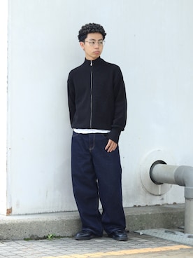 「アイテム（Tシャツ/カットソー）」を使った、rikuさん（メンズ・164cm・20代）の秋コーディネート