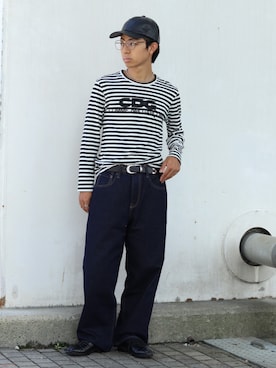 「GAP（ギャップ）のアイテム」を使った、rikuさん（メンズ・164cm）の秋コーディネート