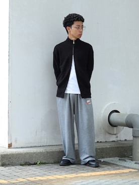 「アイテム（カーディガン/ボレロ）」を使った、rikuさん（メンズ・164cm）の秋コーディネート