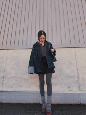 「Ada.（エイダ）のアイテム」を使った、mimei.さん（レディース・158cm）の冬コーディネート