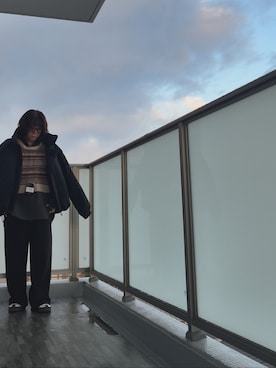 「beautiful people」｜「アイテム（ダウンジャケット/コート）」を使った、はる ◌˳⚛˚⌖さん（レディース・159cm）の冬コーディネート