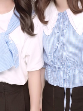 のき🐈‍⬛🖤さん（レディース・154cm）の夏コーディネート