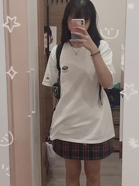 「amber（アンバー）のアイテム」を使った、MADIさん（レディース・172cm）の秋コーディネート