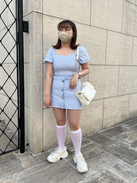 sanaさん（レディース・157cm）の春コーディネート