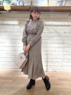 sanaさん（レディース・157cm）の冬コーディネート