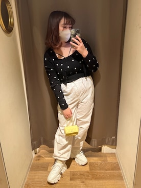 sanaさん（レディース・157cm）の冬コーディネート