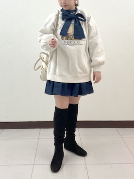 sanaさん（レディース・157cm）の冬コーディネート