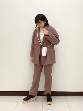 sanaさん（レディース・157cm）の秋コーディネート