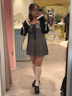 「アイテム（ワンピース、その他）」を使った、sanaさん（レディース・157cm）の秋コーディネート