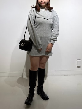 sanaさん（レディース・157cm）の冬コーディネート