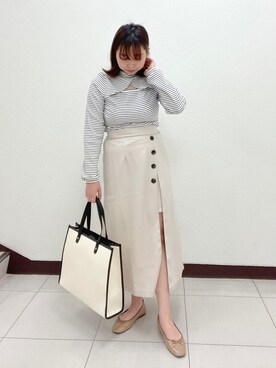 sanaさん（レディース・157cm）の春コーディネート