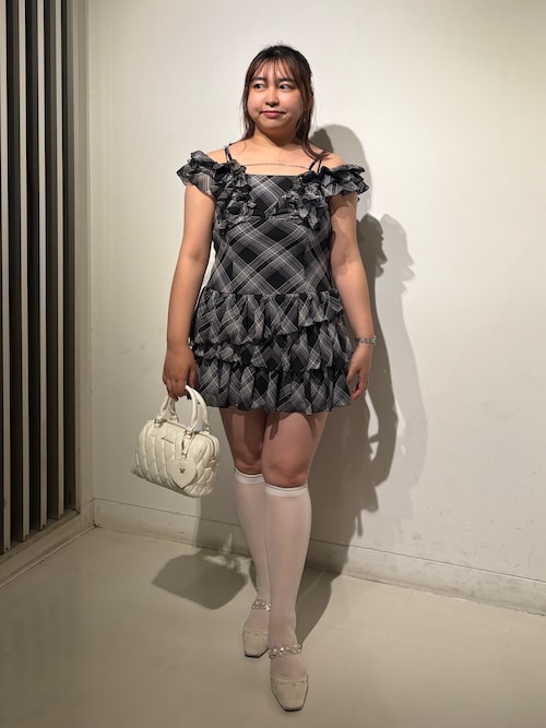 インフルエンサー企画】ホイップフリルミニワンピ（ワンピース