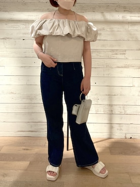 sanaさん（レディース・157cm）の夏コーディネート