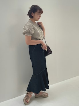 sanaさん（レディース・157cm）の夏コーディネート