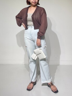 sanaさん（レディース・157cm）の夏コーディネート