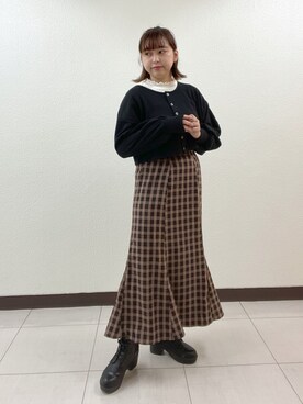 sanaさん（レディース・157cm）の冬コーディネート