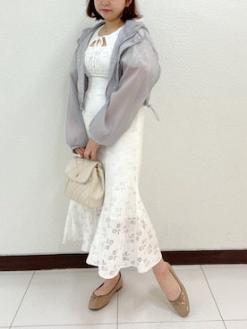 sanaさん（レディース・157cm）の春コーディネート