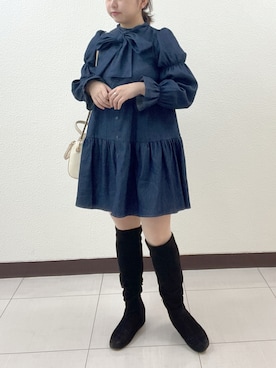 sanaさん（レディース・157cm）の冬コーディネート