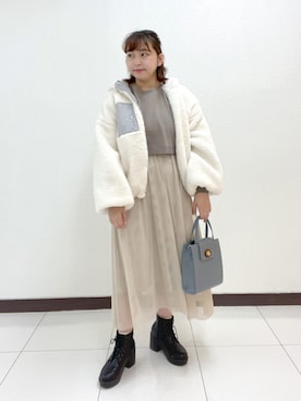 sanaさん（レディース・157cm）の秋コーディネート