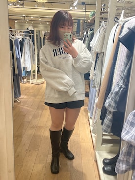 sanaさん(レディース・157cm)の冬コーディネート