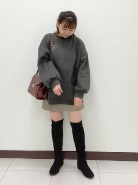 sanaさん（レディース・157cm）の秋コーディネート