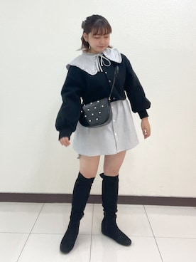 sanaさん（レディース・157cm）の秋コーディネート