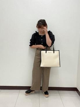 「厚底」｜「アイテム（その他シューズ）」を使った、sanaさん（レディース・157cm）の夏コーディネート