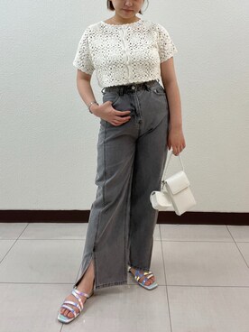 sanaさん（レディース・157cm）の夏コーディネート