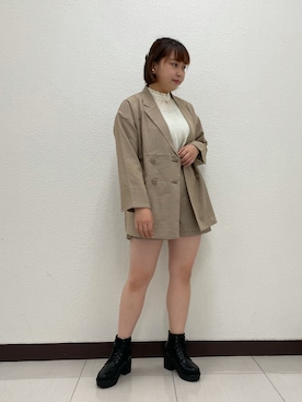 sanaさん（レディース・157cm）の夏コーディネート