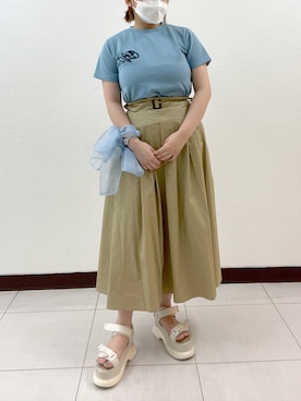 sanaさん（レディース・157cm）の夏コーディネート