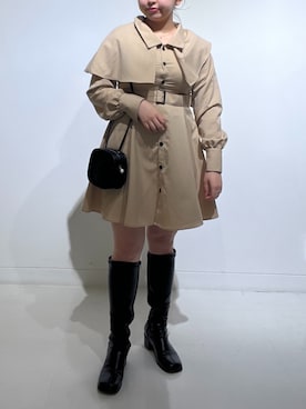 sanaさん（レディース・157cm）の冬コーディネート