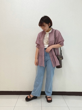 sanaさん（レディース・157cm）の夏コーディネート