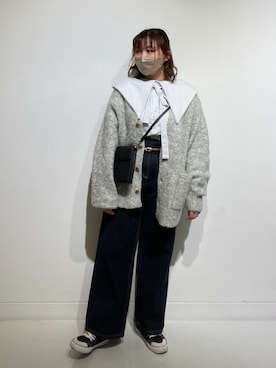 sanaさん(レディース・157cm)の冬コーディネート