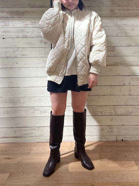 sanaさん（レディース・157cm）の冬コーディネート
