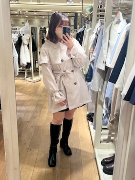 sanaさん（レディース・157cm）の冬コーディネート