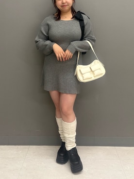 sanaさん（レディース・157cm）の冬コーディネート